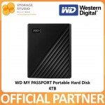 WD My Passport Portable Hard Disk 4TB